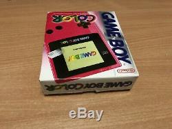 Game Boy Color Rose Édition Rosa Nuovo Gameboy Nouvelle Marque Nintendo