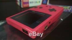 Game Boy Color Rouge Gbc Cib Console Jap Jpn Import Japon