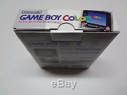 Game Boy Color System Jusco Original Mario Clear Nintendo Japon Mint