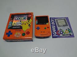 Game Boy Color System Pokémon 3 Version Shunen Kinen Nintendo Japon