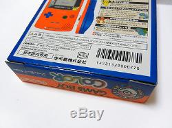 Game Boy Color Système De Poche Pokemon Center Limited Orange Bleu Nouveau