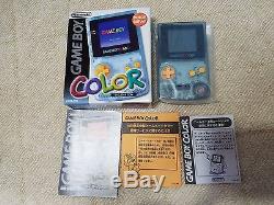 Game Boy Color Tsutaya Système Bleu Clair Japan Nintendo Gbc