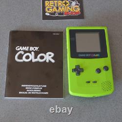 Game Boy Color Vert