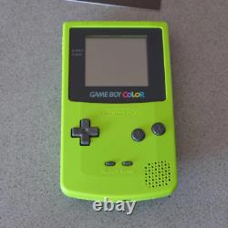 Game Boy Color Vert