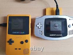 Game Boy Colour & Advanced 11 Jeux (PM Crystal), 2 Câbles de Liaison, 9 Manuels