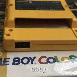 Game Boy Couleur Jaune Fabricant Déclassé Production