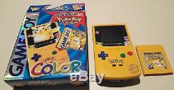 Game Boy Couleur Pickachu Edition