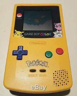 Game Boy Couleur Pickachu Edition