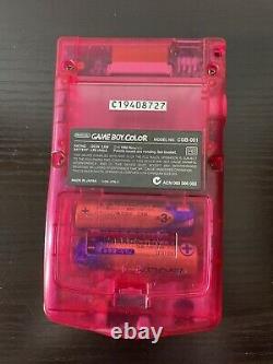 Game Boy Couleur Sakura Taisen Limited Ver. Console Rose Japon Nintendo Ref004