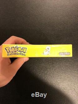 Game Boy Pokemon Jaune Special Edition Pikachu Gameboy Couleur Sealed Brand New