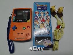 Game Boy System Couleur Pokemon 3 Shunen Kinen Centre Orange Nintendo Japon Loose