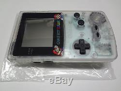 Game Boy Système De Couleur Jusco Original Mario Clear Nintendo Japon Mint