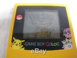 Game Pokemon Couleur Pokemon Et Édition Spéciale Pikachu Jeu Nouveau Autres