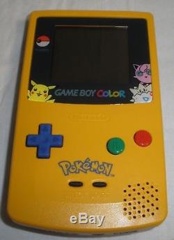 Game Pokemon Couleur Pokemon Et Édition Spéciale Pikachu Jeu Nouveau Autres