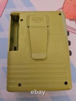 GameBoy Color Cassette Boy RARE Vert citron de 1993