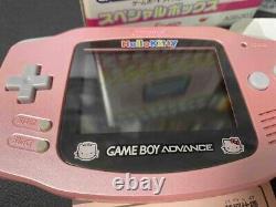 Gameboy Advance Hello Kitty Special Box Console Gba Japon Condition Excellente