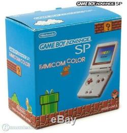 Gameboy Advance Konsole Gba Sp Inkl. Stromkabel #famicom Color Edition Avec Ovp