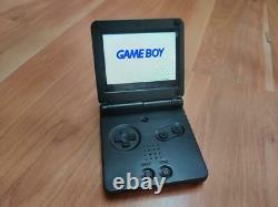 Gameboy Advance Sp Ips V2 Écran Mod Transparent Couleur Noir Massif