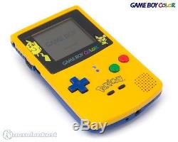 Gameboy Color Console #ltd. Pokemon Edt. Jaune / Jaune (avec Lumière Led Bleue)