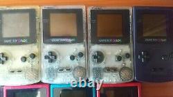 Gameboy Color Lot De 13 Jeux Pour Pièces Ou Réparation Gbc Nintendo Console Japon