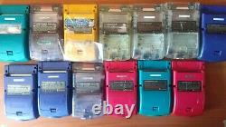 Gameboy Color Lot De 13 Jeux Pour Pièces Ou Réparation Gbc Nintendo Console Japon