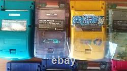 Gameboy Color Lot De 13 Jeux Pour Pièces Ou Réparation Gbc Nintendo Console Japon