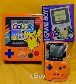 Gameboy Color Pokemon Center Console Japon Excellent Travail Avec Great Box