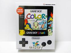 Gameboy Color Pokemon Center Édition Limitée Système De Poche Pearl White Nouveau