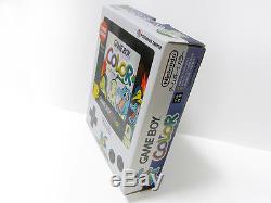 Gameboy Color Pokemon Center Édition Limitée Système De Poche Pearl White Nouveau