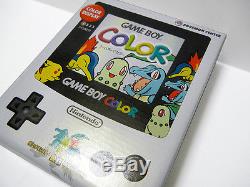 Gameboy Color Pokemon Center Édition Limitée Système De Poche Pearl White Nouveau