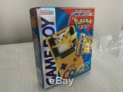 Gameboy Color Pokemon Limited Edition Jaune Scellé En Usine