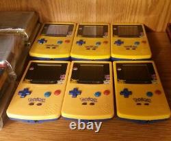 Gameboy Color Pokemon Pikachu Edition Nintendo System Yellow & Blue Game Boy Gbc