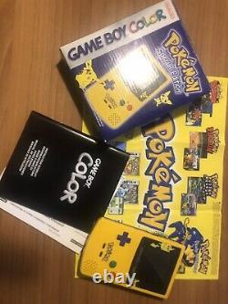 Gameboy Color Pokemon Special Edition Flambant Neuf