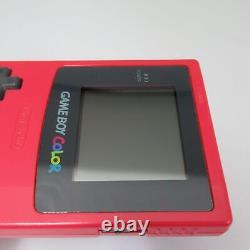 Gameboy Color Rouge (Baie) avec Boîte et Manuel Console Nintendo Game boy Color