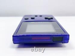 Gameboy Color Toys R Us Édition Limitée Bleu Nuit CGB-001 CPU-04 avec Pokémon Argent