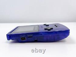 Gameboy Color Toys R Us Édition Limitée Bleu Nuit CGB-001 CPU-04 avec Pokémon Argent