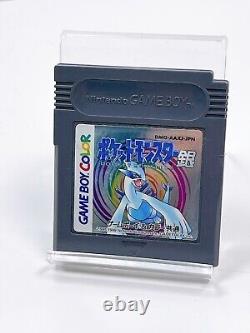 Gameboy Color Toys R Us Édition Limitée Bleu Nuit CGB-001 CPU-04 avec Pokémon Argent