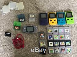 Gameboy Color X 4, Gameboy Advance, Jeux