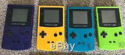 Gameboy Color X 4, Gameboy Advance, Jeux