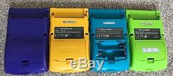 Gameboy Color X 4, Gameboy Advance, Jeux