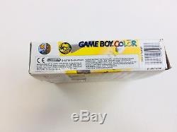Gameboy Color Yellow Nouveautés In Box W Manuels 1999 Nice