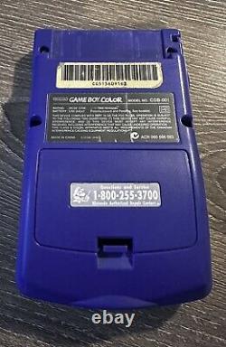 Gameboy Color avec Pokémon Bleu