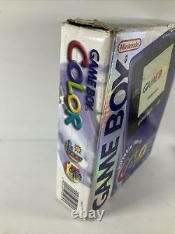 Gameboy Color mauve (GC) console emballée