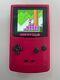 Gameboy Colour Avec Mod D'écran Ips Rétroéclairé Coquille Personnalisée Rose Baie Fuchsia Q5