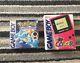 Gameboy Console De Couleur & Pokemon Blue Game Boy Boxed