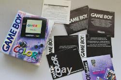 Gameboy Couleur Atomique Pourpre Boîte