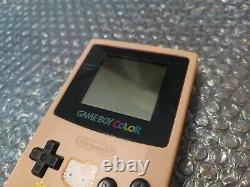 Gameboy Couleur Bonjour Kitty Boîte Spéciale Console Japon Rare De Travail Fully