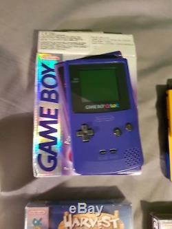 Gameboy Couleur Bundle 2 Consoles Et 7 Jeux