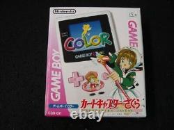 Gameboy Couleur Cardcaptor Sakura Game Boy Couleur Rose Utilisé