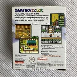 Gameboy Couleur Couleur Boîte De Raisin Système Portatif Testé Travail Boxed Voir Les Images